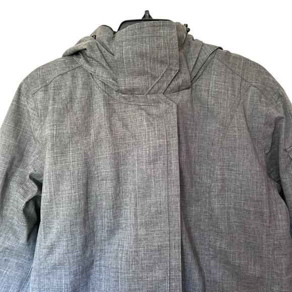 Obermeyer Women’s Brynn Zip Up Warm Insulated Gray Ski Jacket Size 12 - Picture 3 of 16